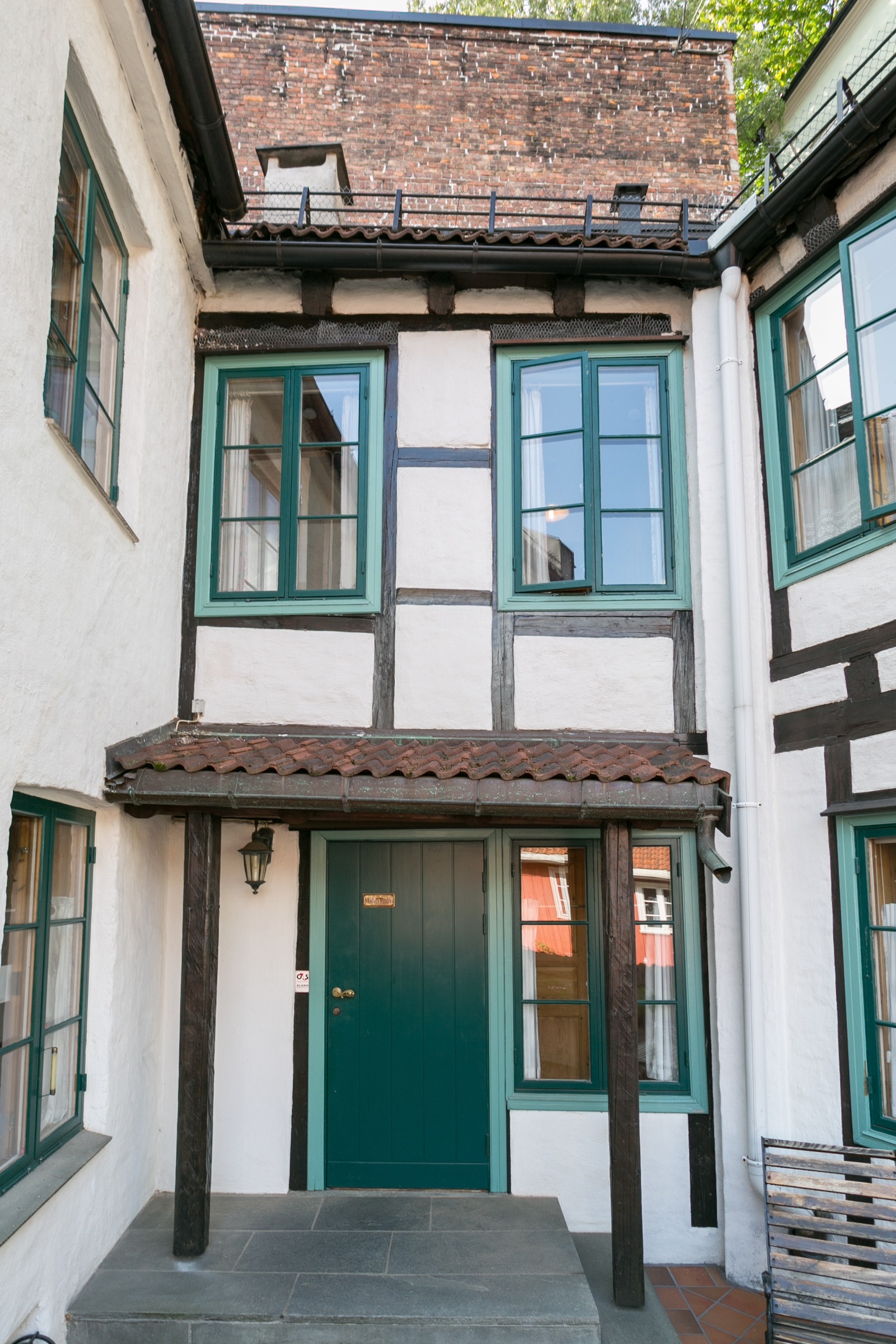 Inngang bakgård Galleribilde