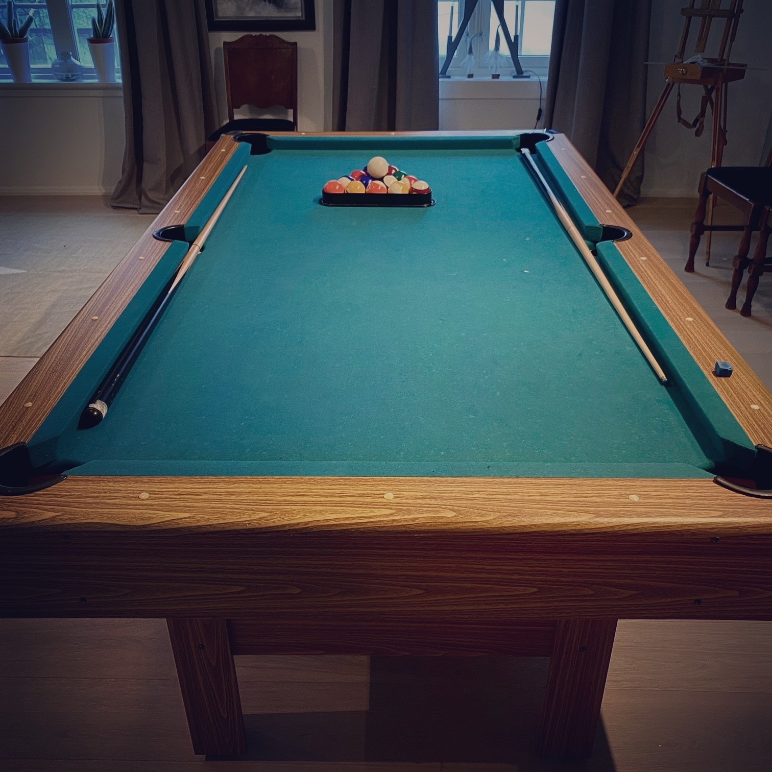 Biljardrom i 2.etasje. Galleribilde