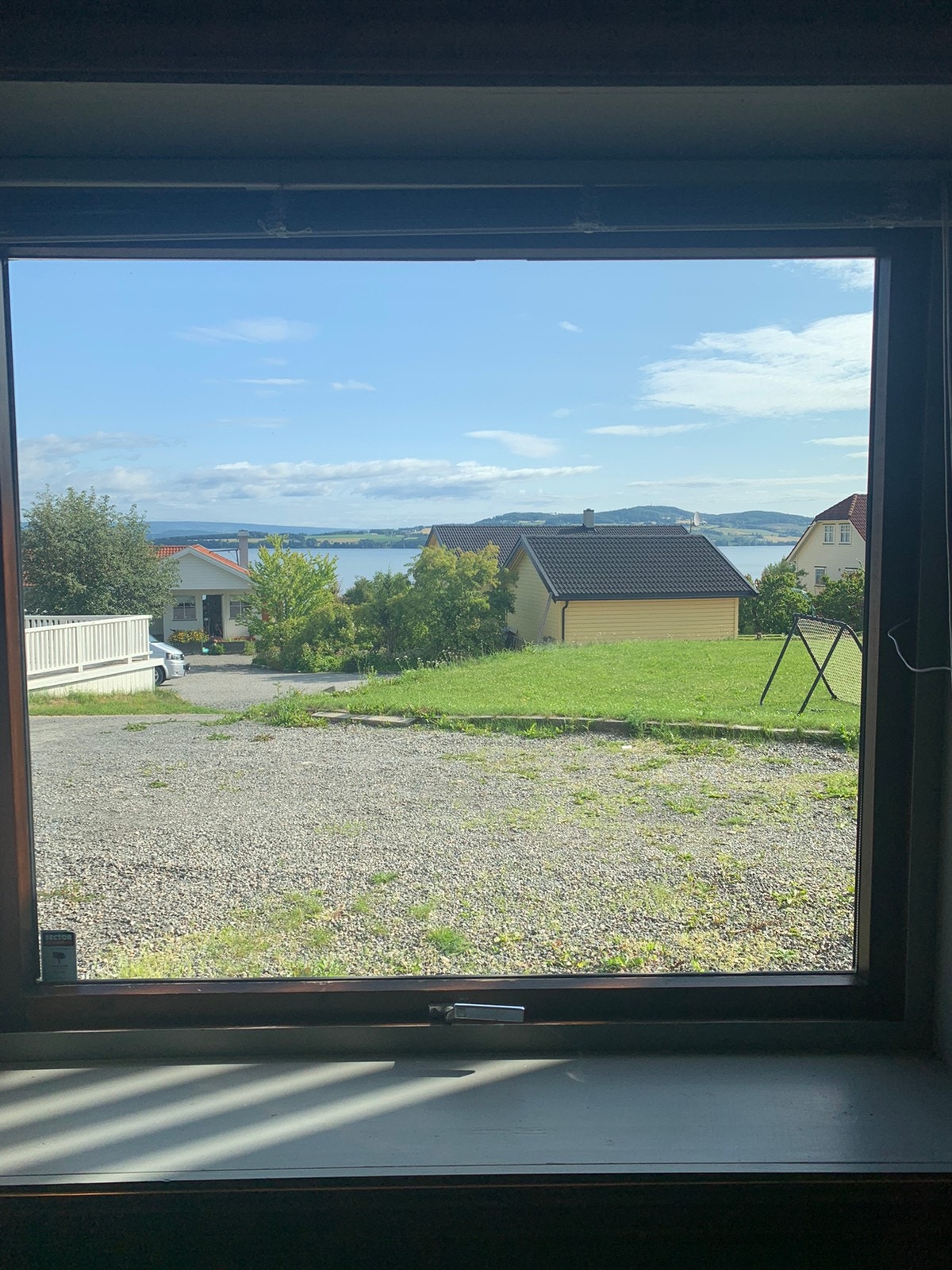 Utsikt fra stue Galleribilde