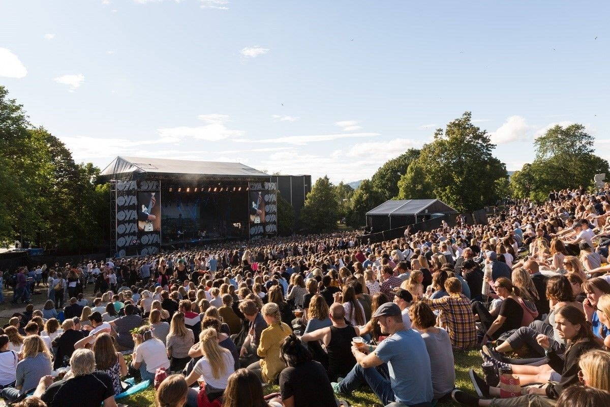 Gangavstand til Tøyen botaniske. Her er også Øyafestivalen. Galleribilde