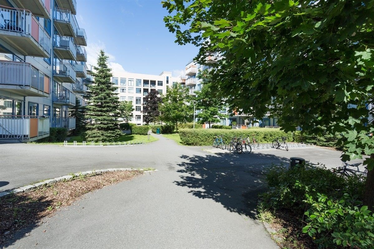 Fint uteområde. Galleribilde