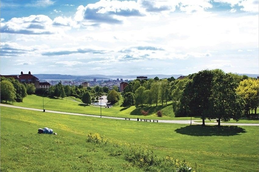 Idylliske Torshovdalen rett ved. Galleribilde