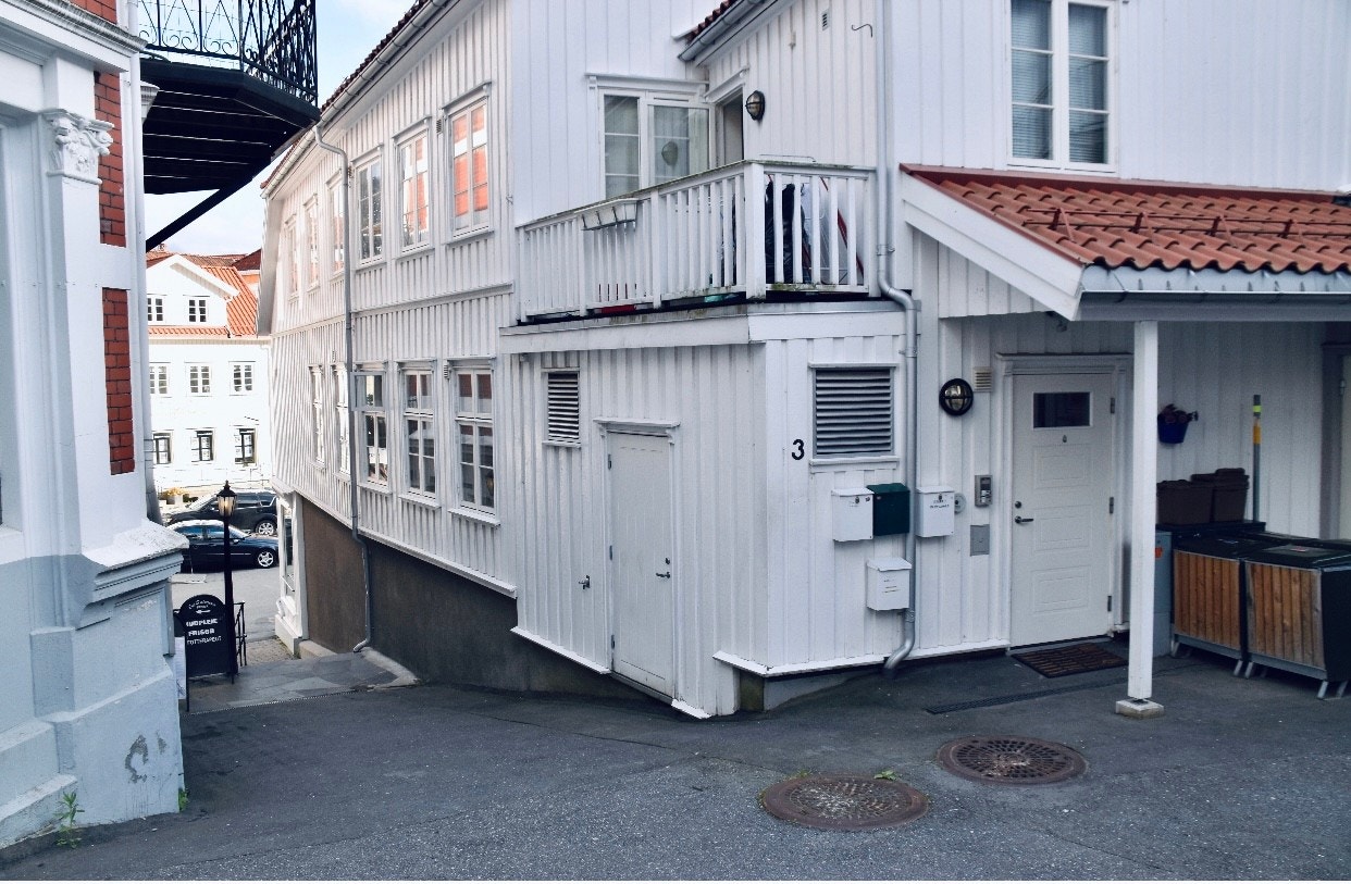 Leiligheten ligger i første etasje Galleribilde