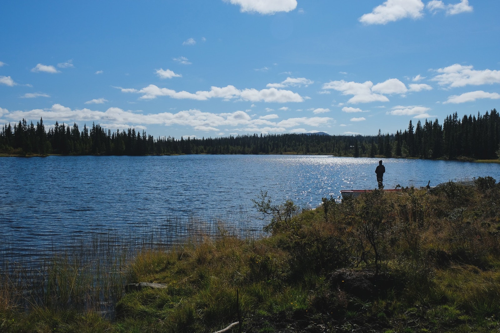 Kroktjønnet - robåt inkludert i leie Galleribilde