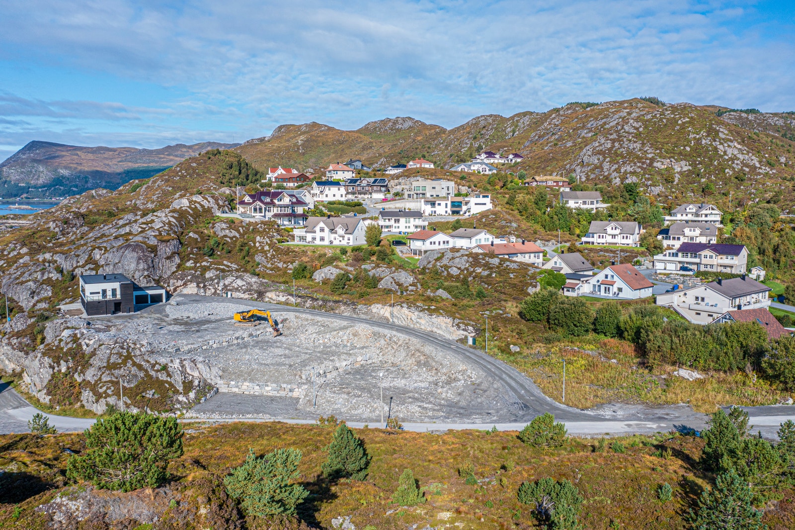 Tomtene sett på skrå Galleribilde