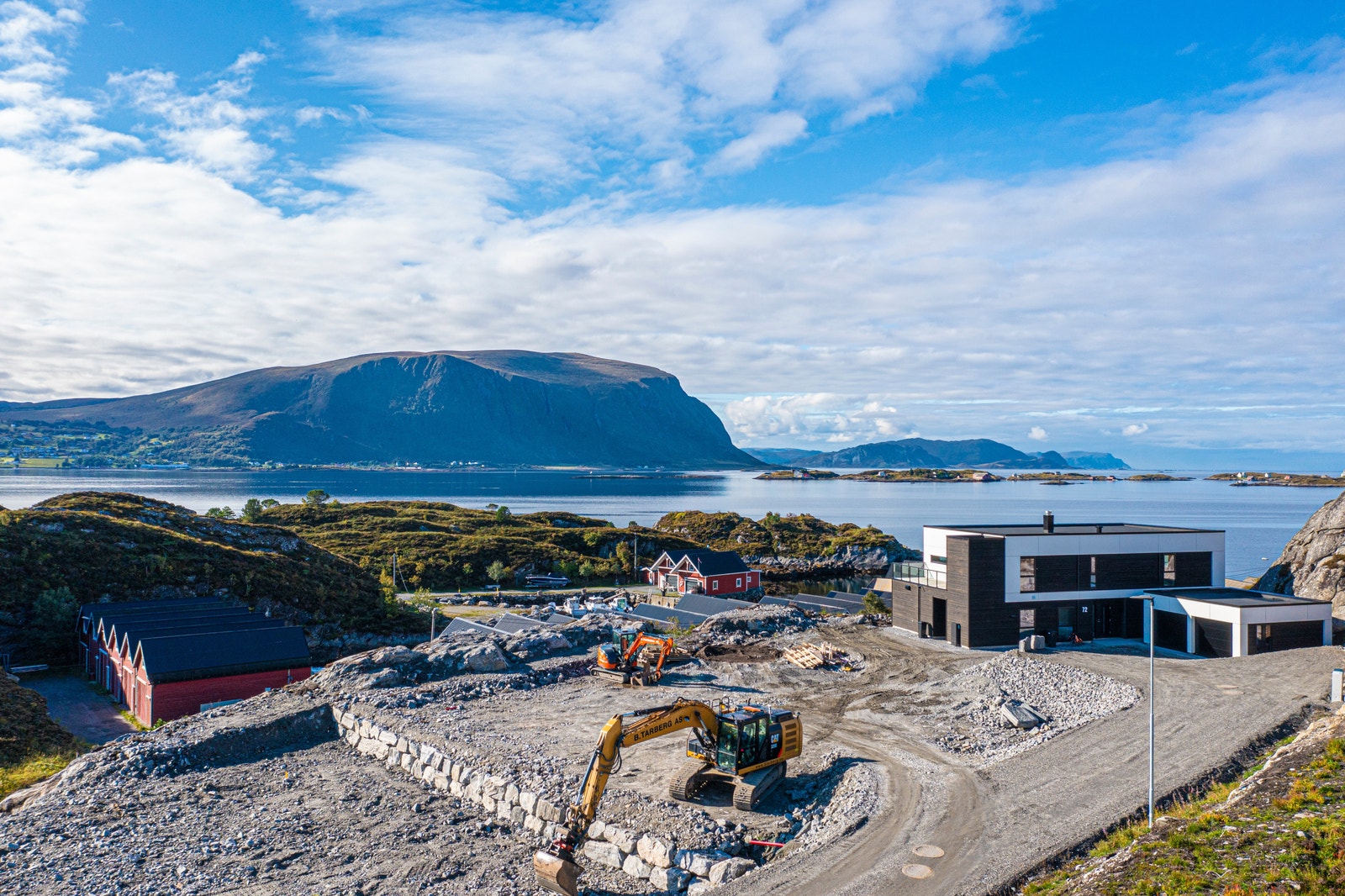Nydelig utsikt mot skipsleida Galleribilde