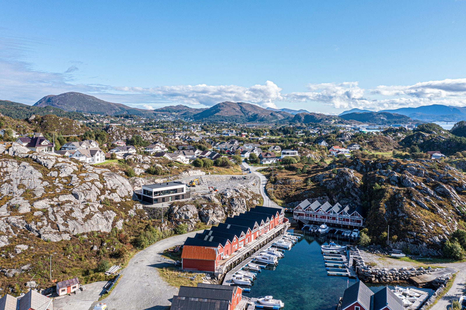 Tomteområde oppe bak nausta Galleribilde