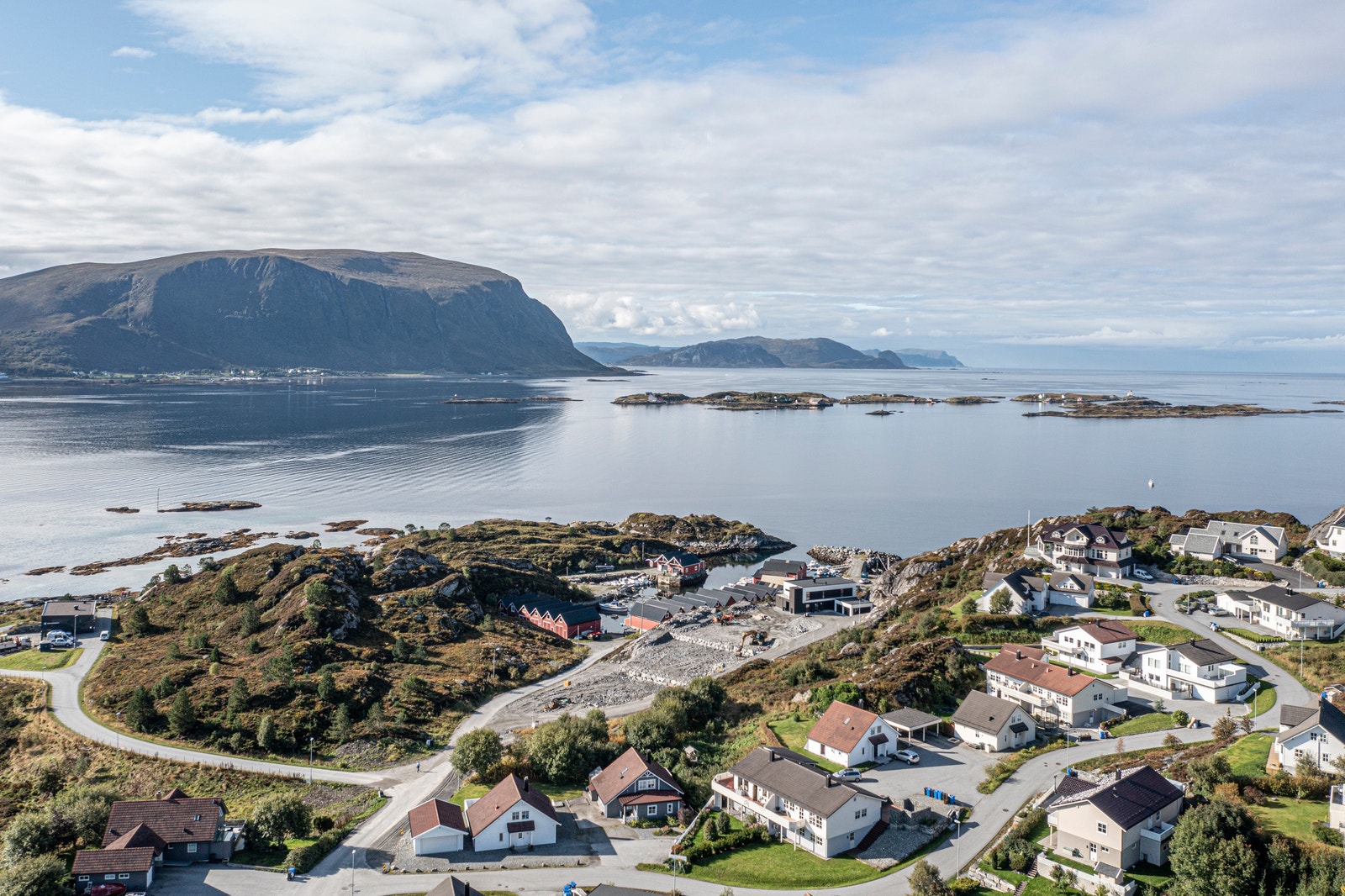 Nedre Sørlia bustadfelt oversikt , sett frå nordaust Galleribilde