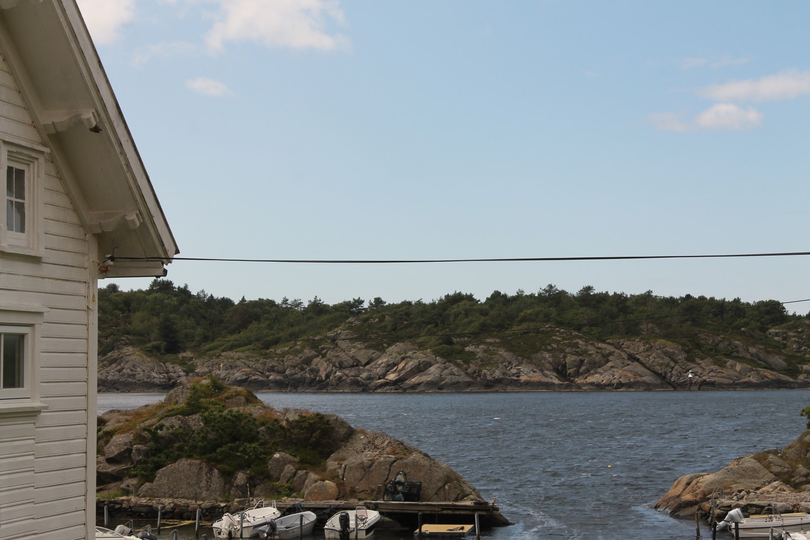 Fin sjøutsikt Galleribilde