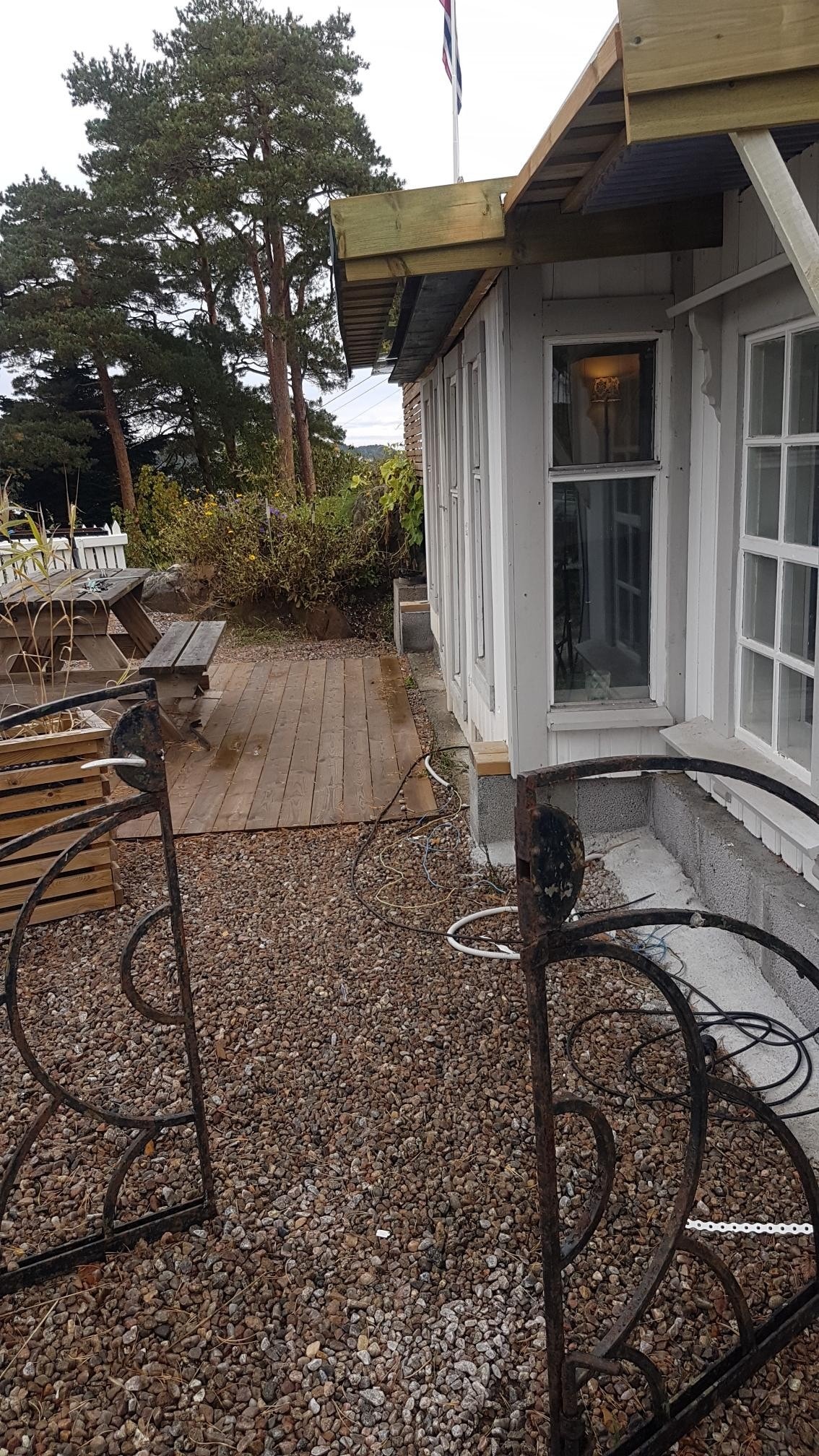 Egen utestue ,uteplass Galleribilde