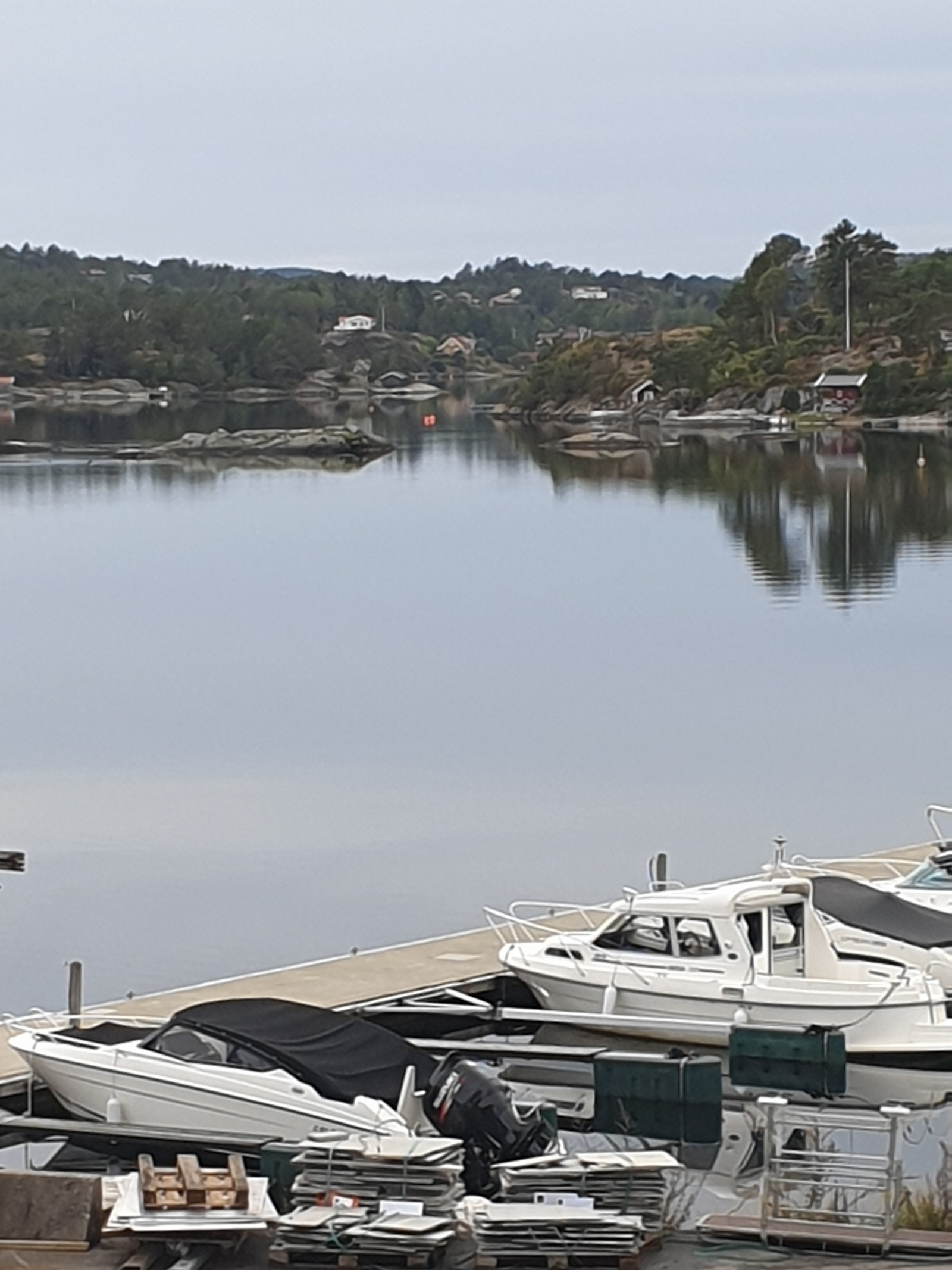 Utsikt fra veranda Galleribilde