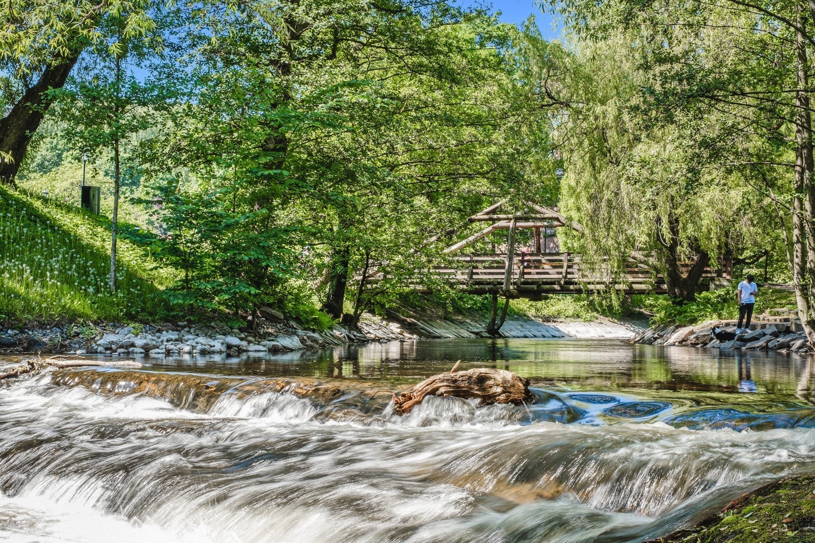 Søndagsturen kan gå langs Akerselva Galleribilde