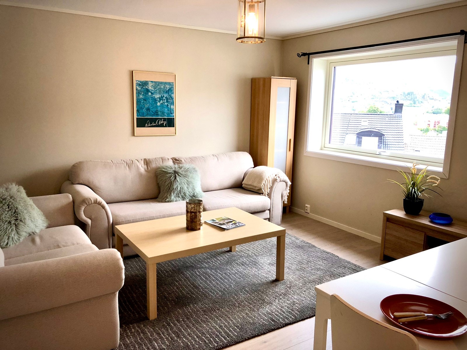 koselig stue Galleribilde