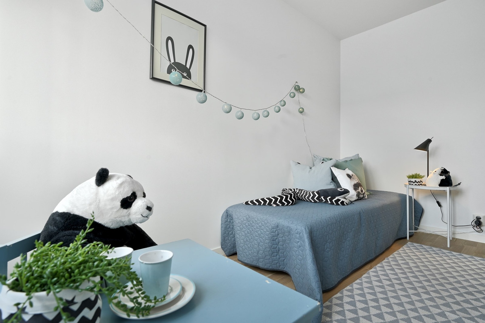 Et av soverommene i første etasje Galleribilde