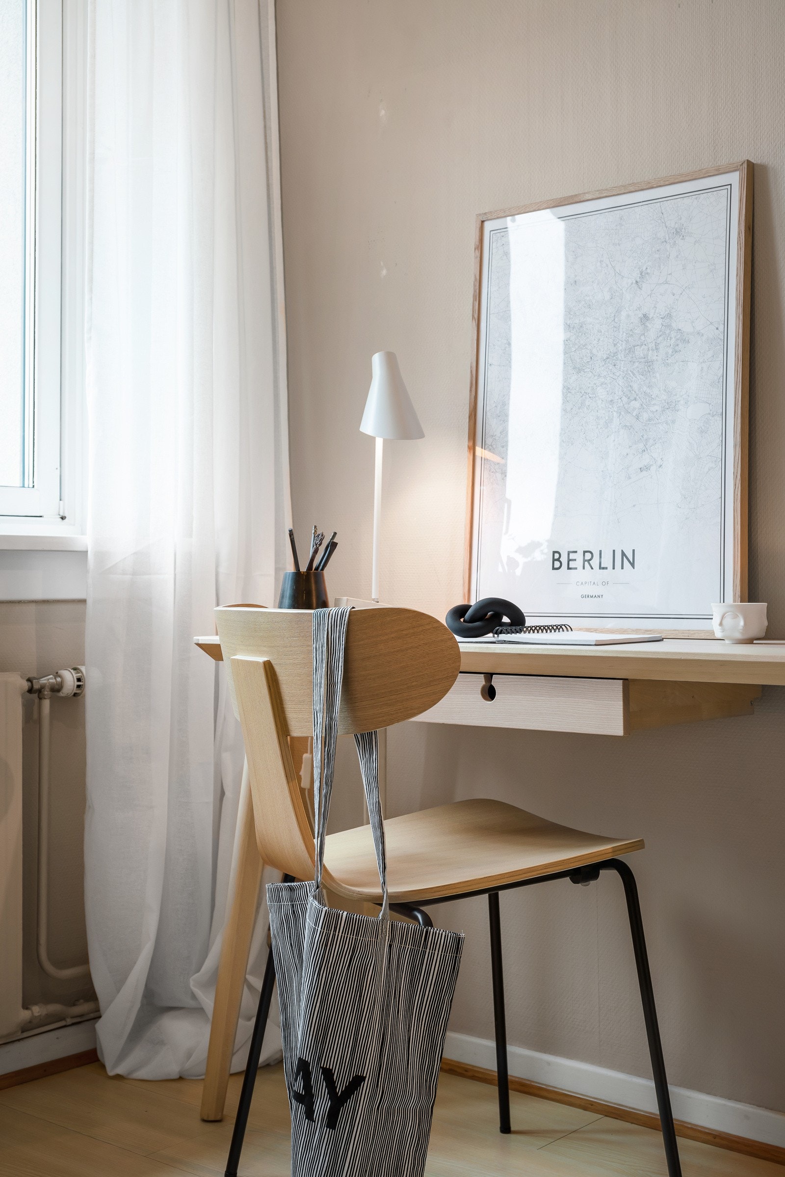 Det er også plass til å innrede med en skrivepult. Galleribilde