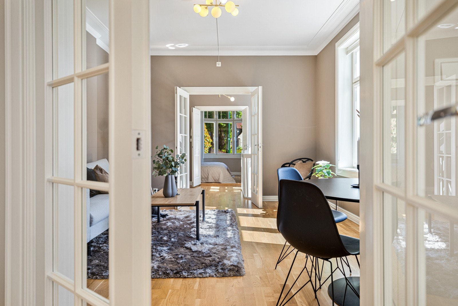 - Her bor du virkelig sentralt med kort vei til alt man trenger i hverdagen. - Galleribilde