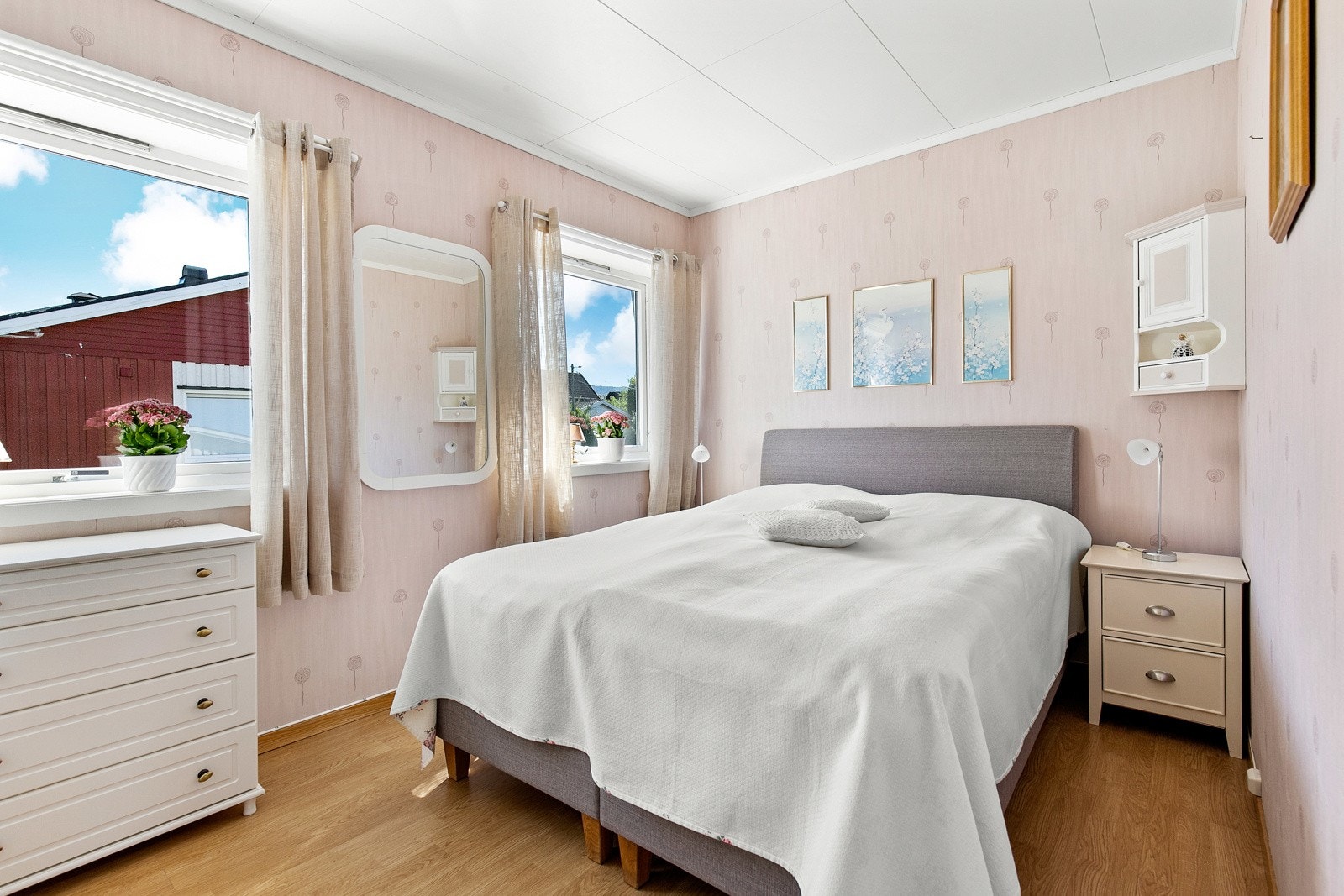 Soverommet er lyst og romslig. Galleribilde