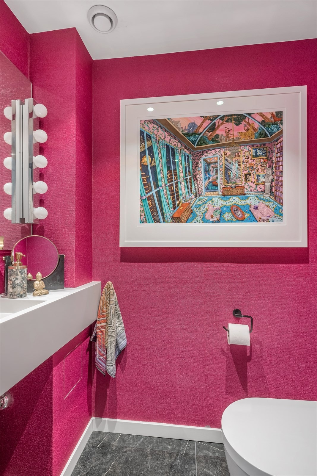 Separat wc i tilknytning til gangen Galleribilde