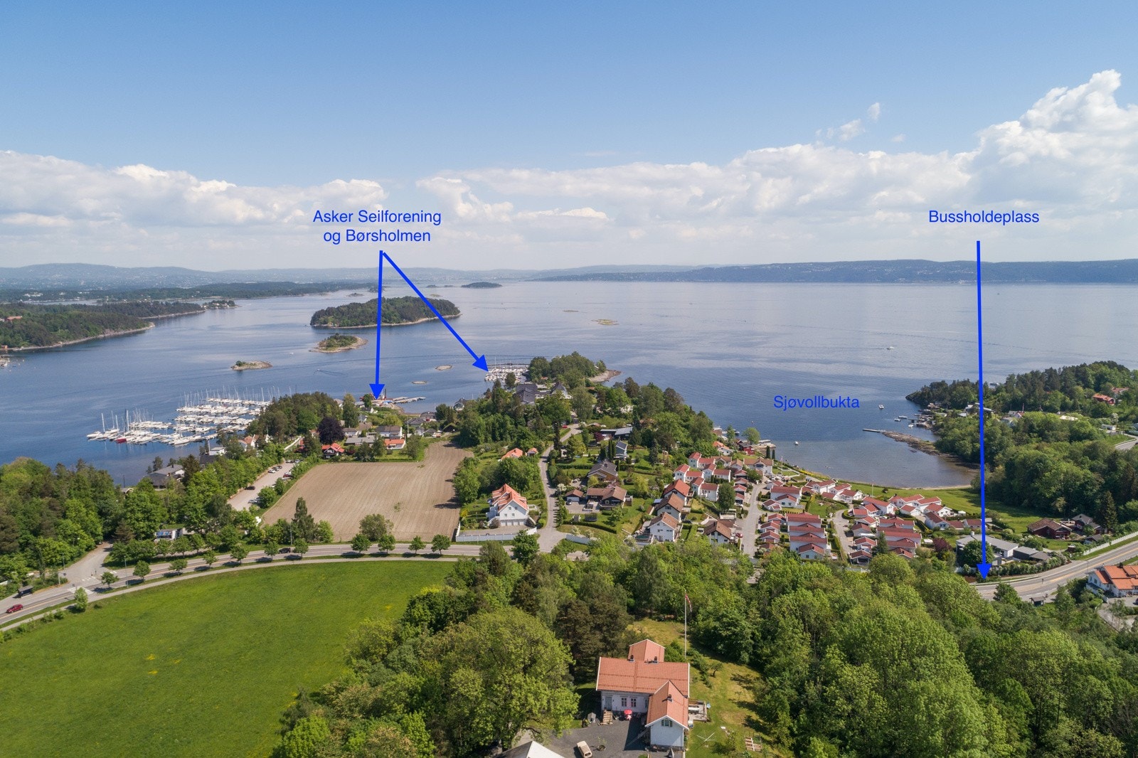 Flott nærområde! Dette bildet er tatt noen hundre meter nedenfor boligen. Galleribilde