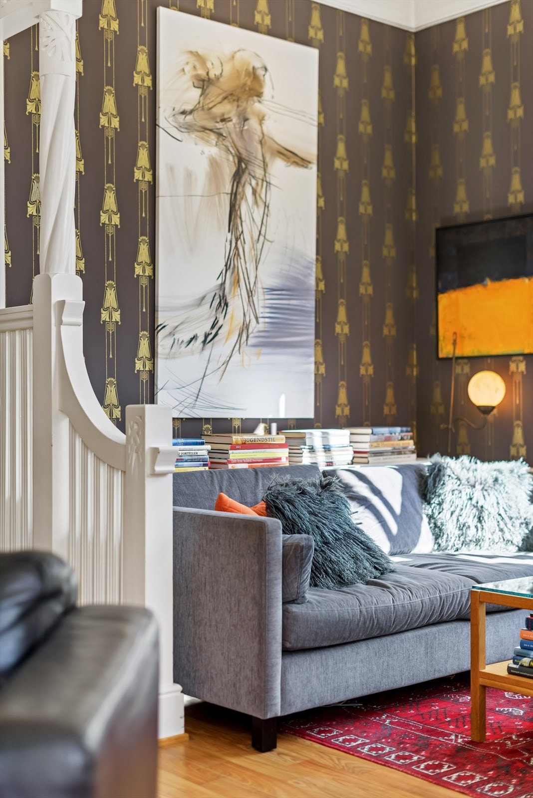 Detaljebilde fra stue Galleribilde