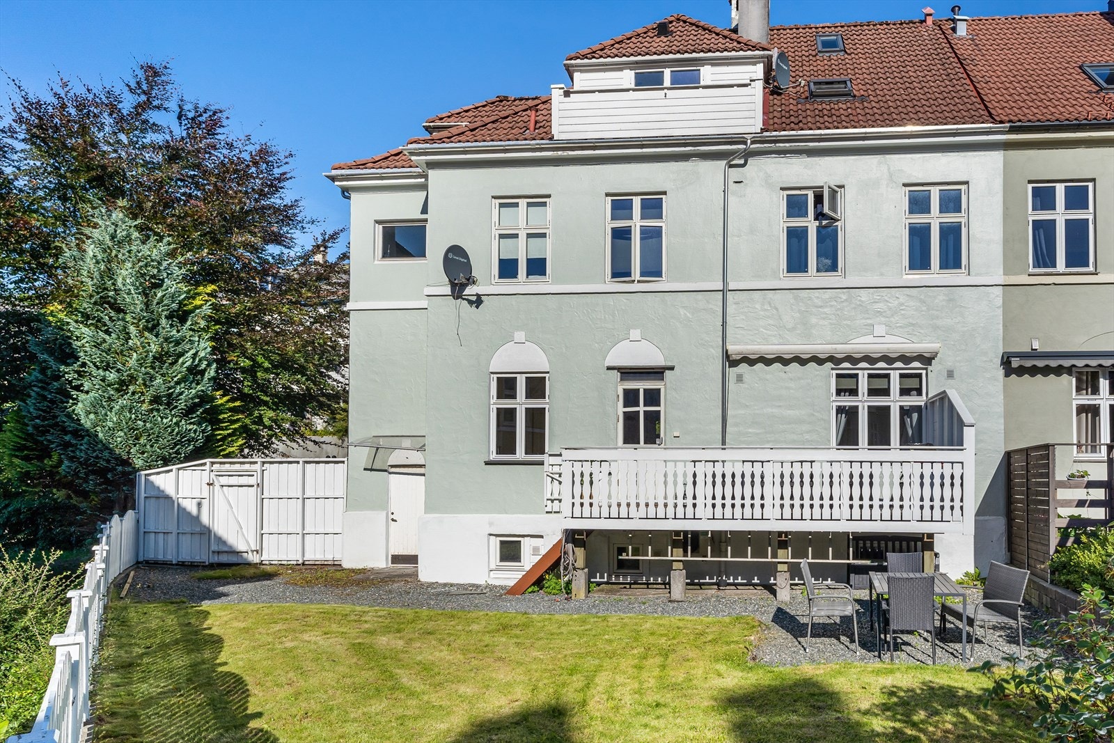 Det er også en flott hage. Galleribilde