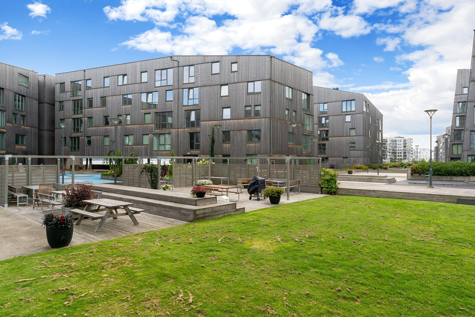 Fine opparbeidet fellesarealer Galleribilde