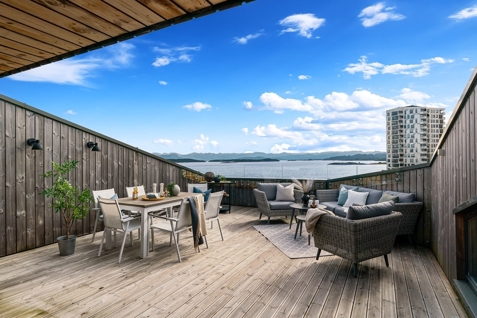 Egen takterrasse på hele 36 kvm Galleribilde