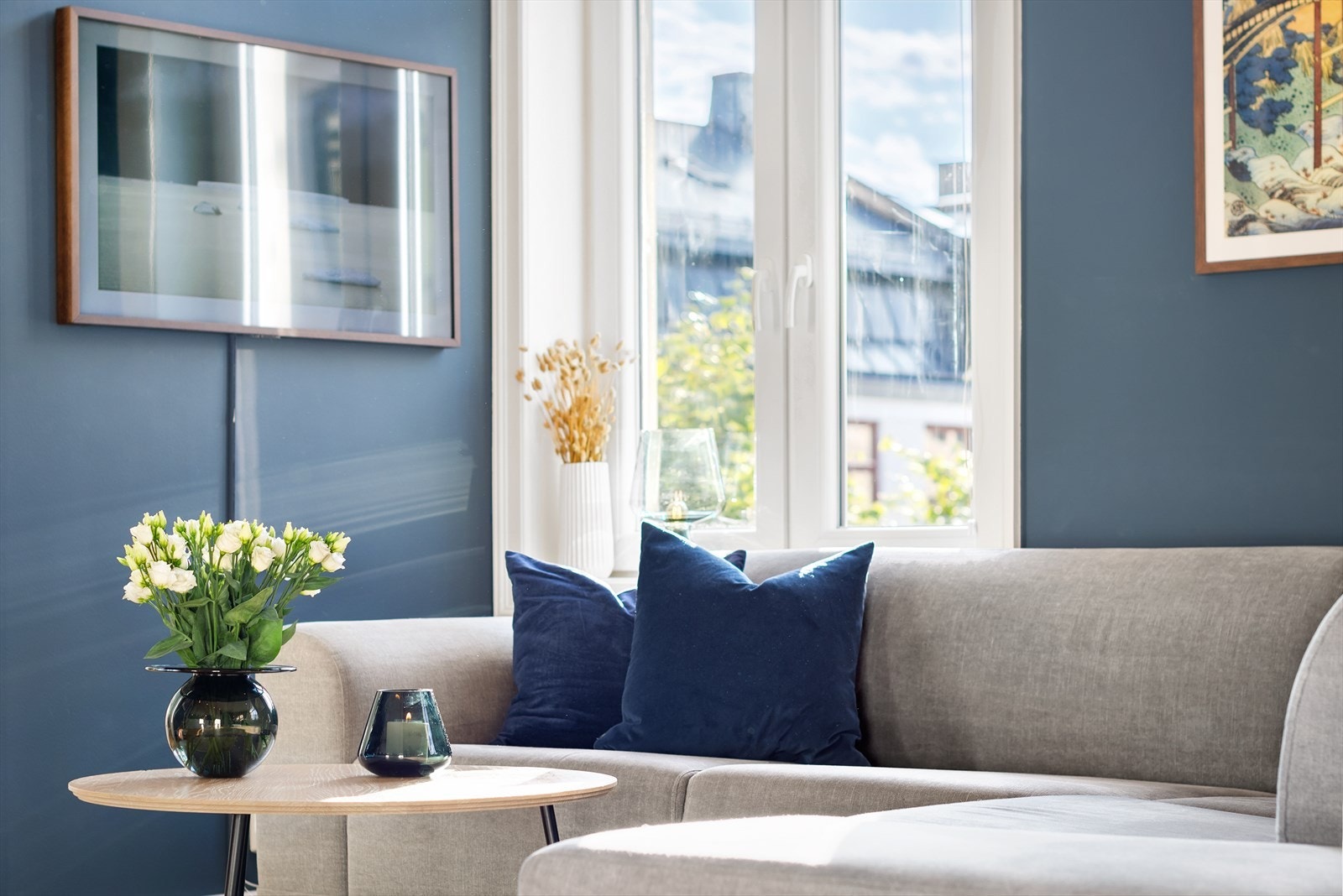 Kabel-tv og internett er inkludert i felleskostnadene. Galleribilde