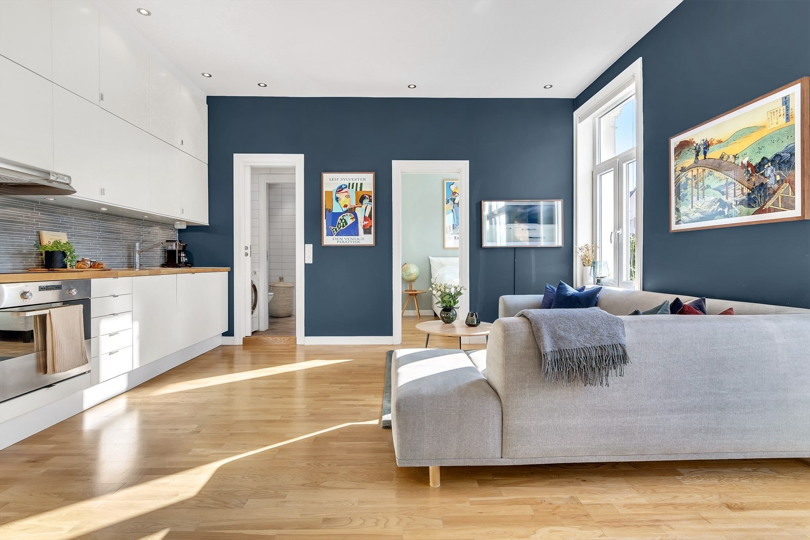 Sosial og god planløsning. Galleribilde