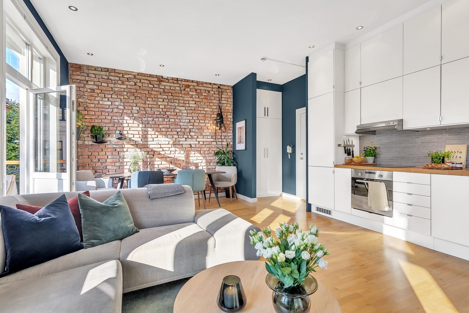 Taket er nymalt i 2021. Galleribilde