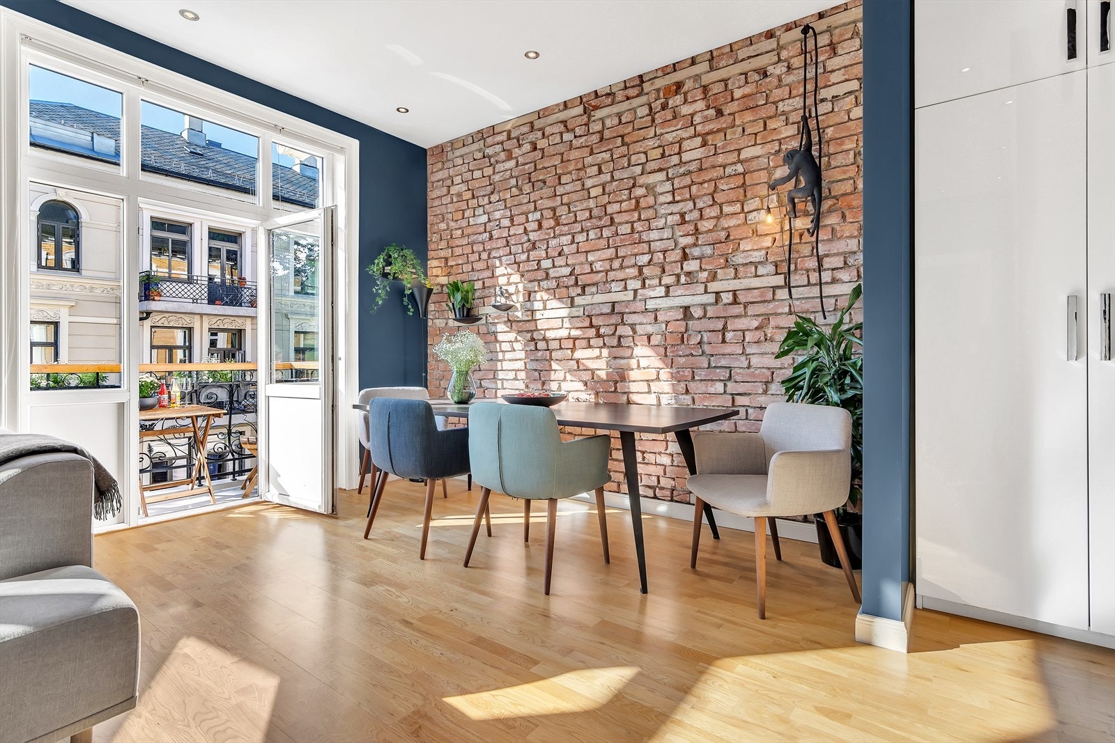 Her kan det dekkes opp til sosiale sammenkomster. Galleribilde