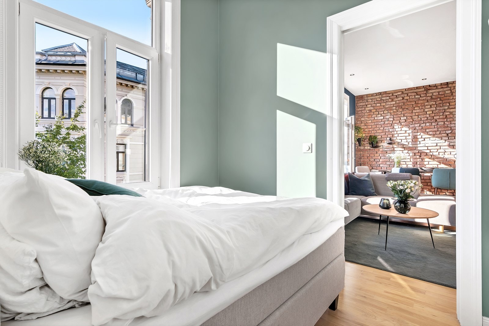 Vinduer fra 2007 gir god isolering. Galleribilde