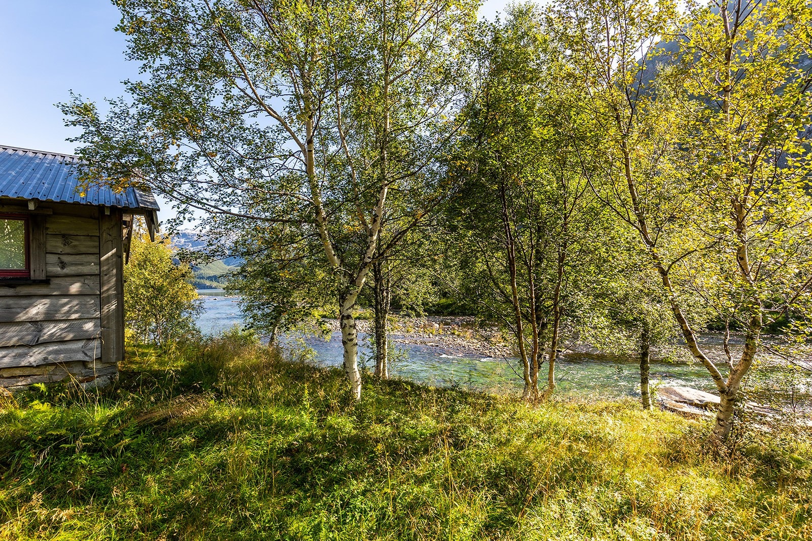 Fra hyttetunet - meget idyllisk beliggenhet Galleribilde