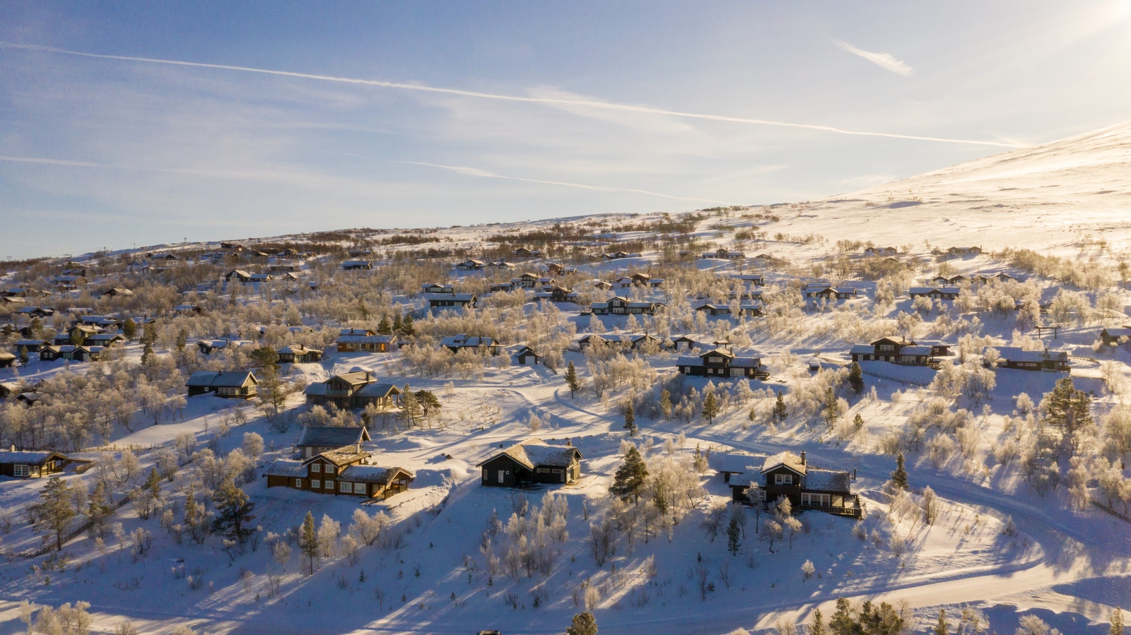 Hummelfjell på vinters tid. Vakkert! Galleribilde