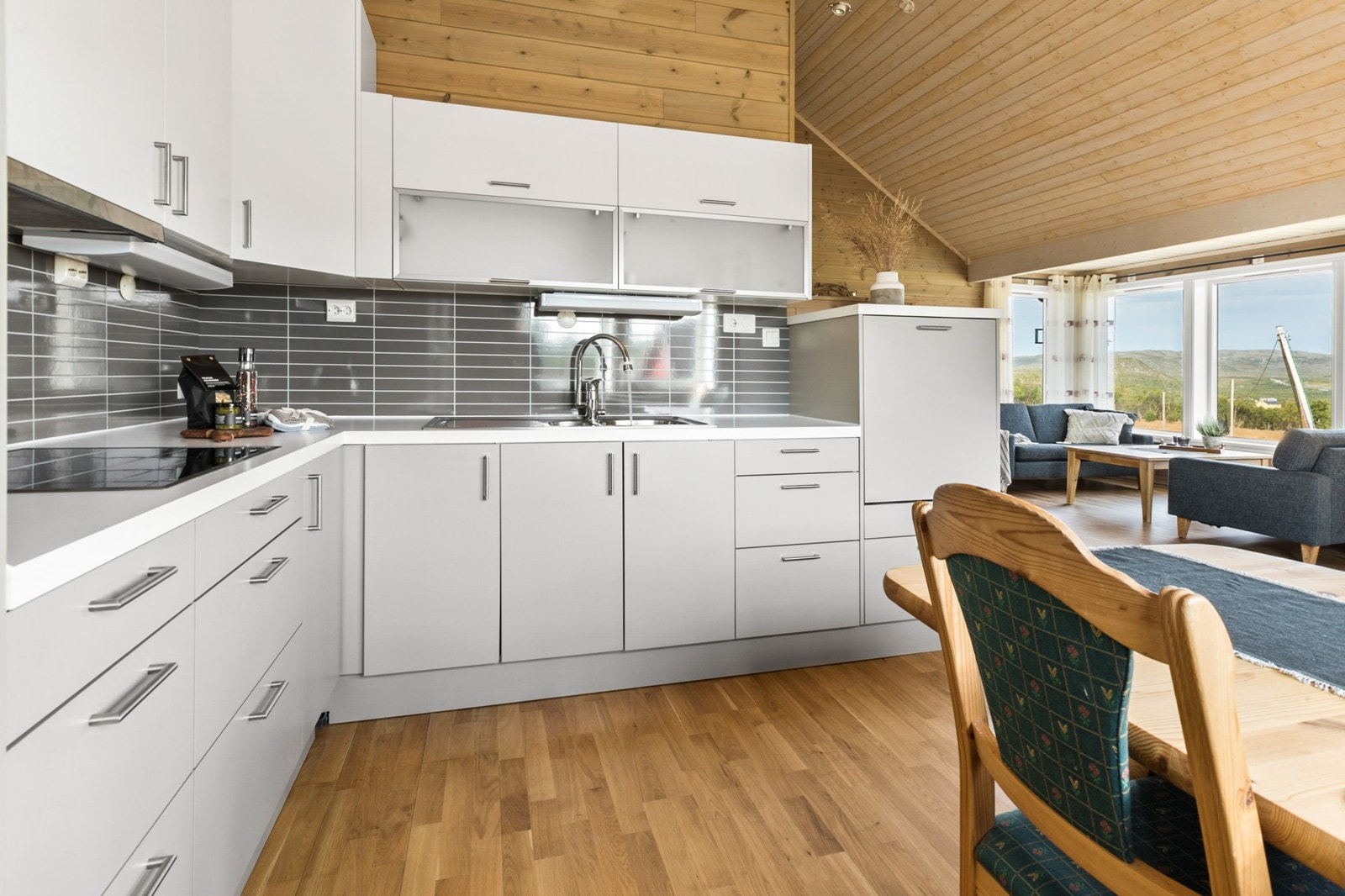 Åpen stue- kjøkkenløsning Galleribilde