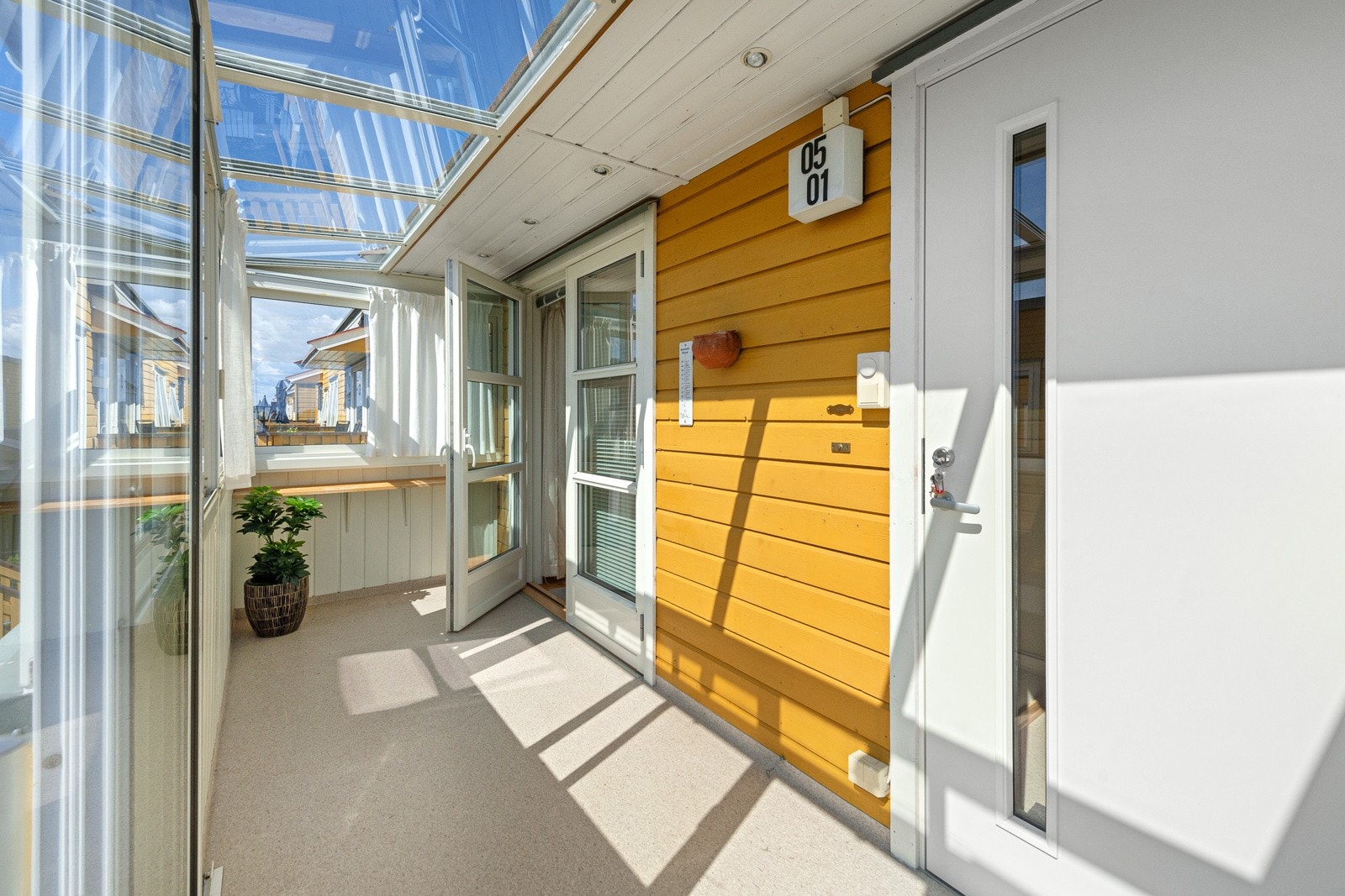 Vinterhagen er yppelig på både varme og kalde dager Galleribilde