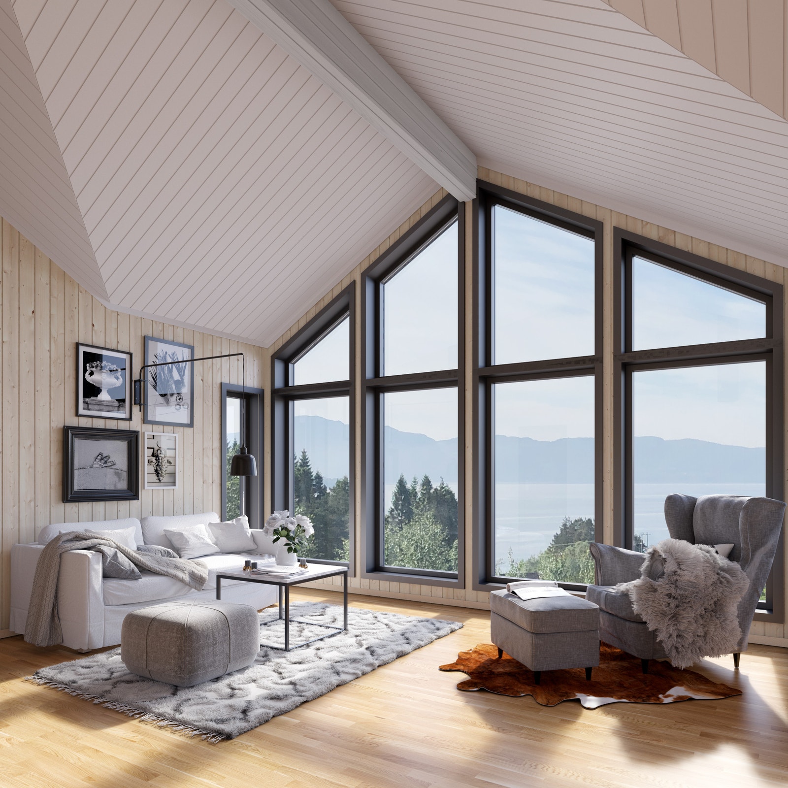 Utsikt, Blomsterenga Galleribilde