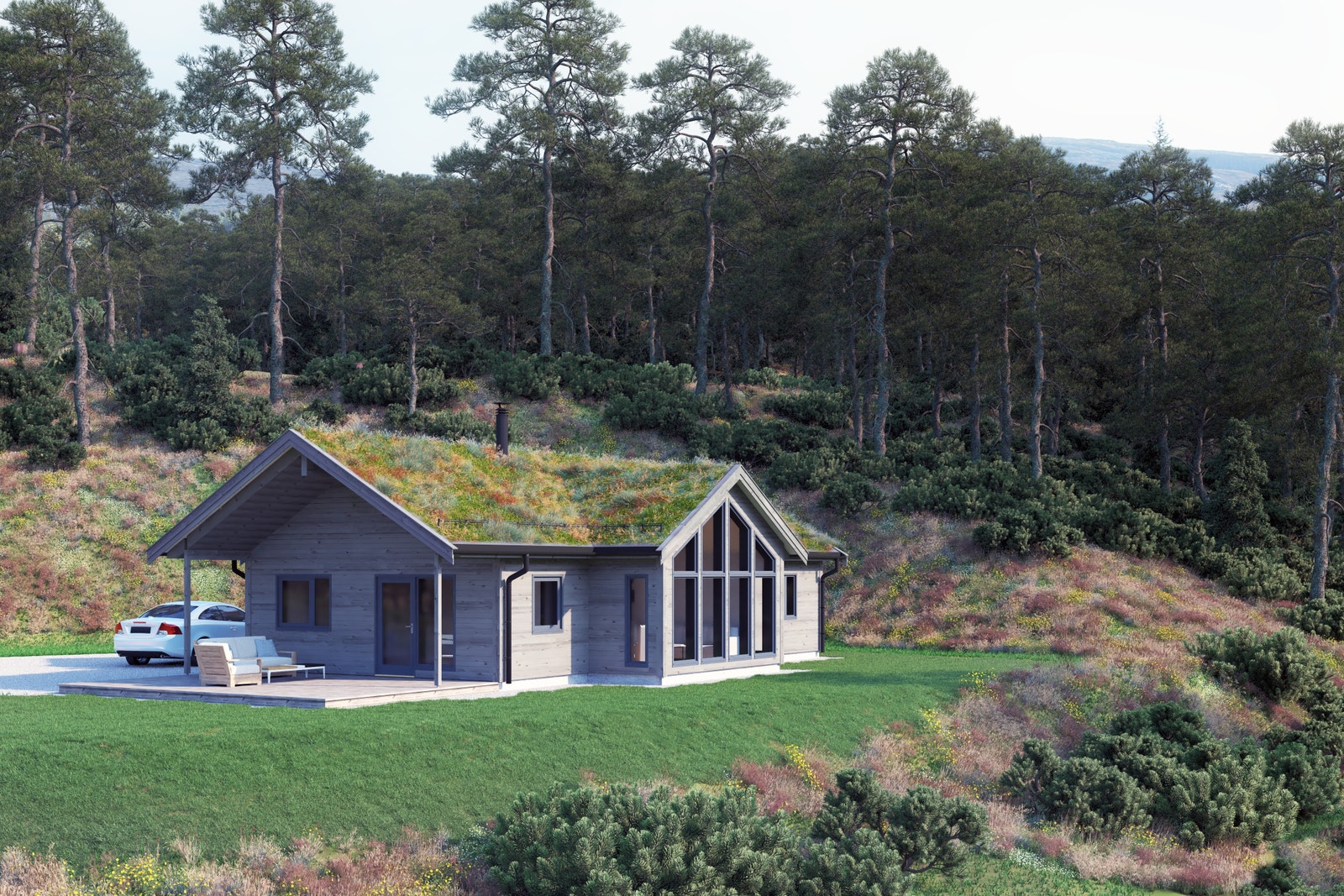 Hytta Blomsterenga, plassert på tomt 5 Galleribilde