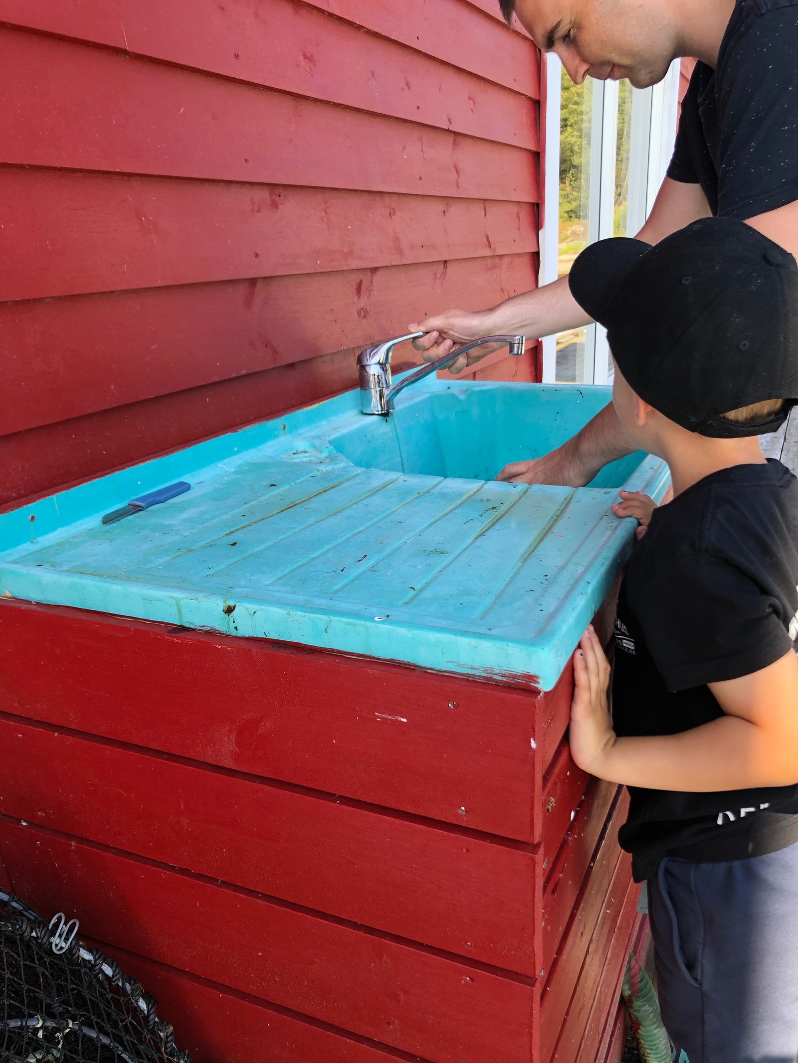 Fellesanlegg (dusj, toalett, stupebrett, sløyebenk o.s.v.) Galleribilde