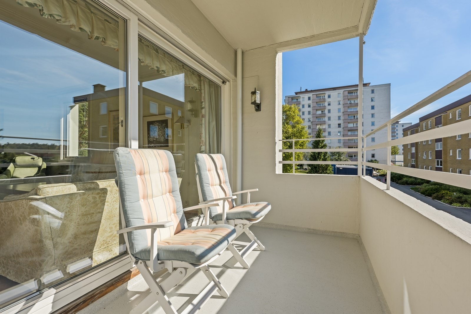 Balkongen ble pusset opp i regi av sameiet i 2019. Galleribilde