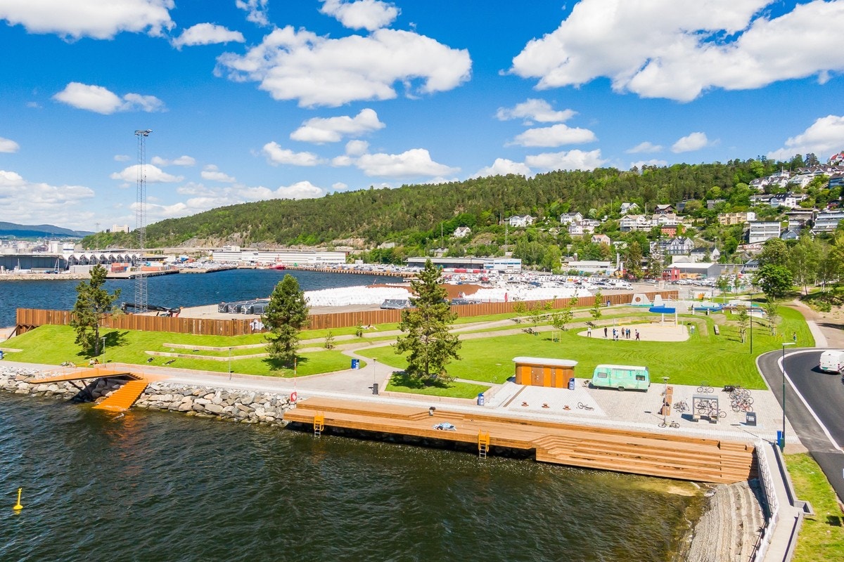 Nye Bekkelagsbadet åpnet våren 2019 Galleribilde