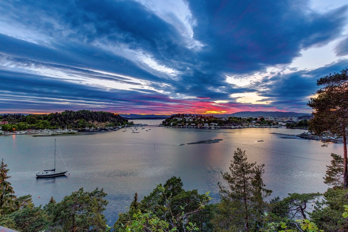 Magisk himmel Galleribilde