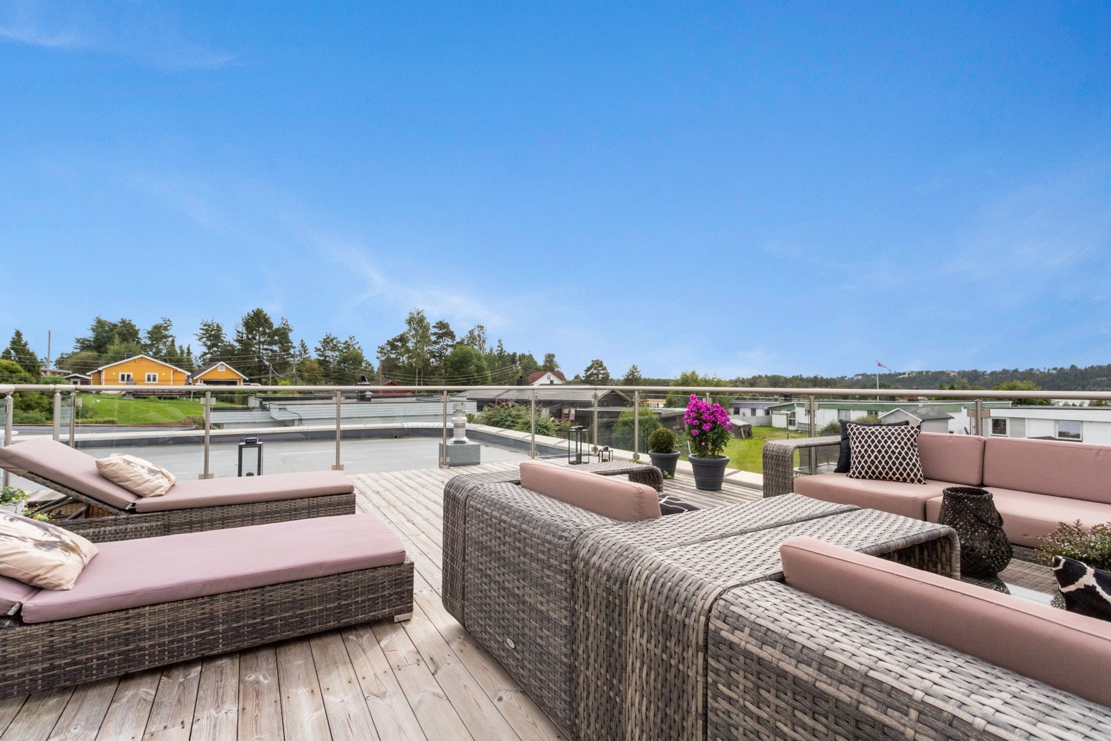 Takterrasse Galleribilde