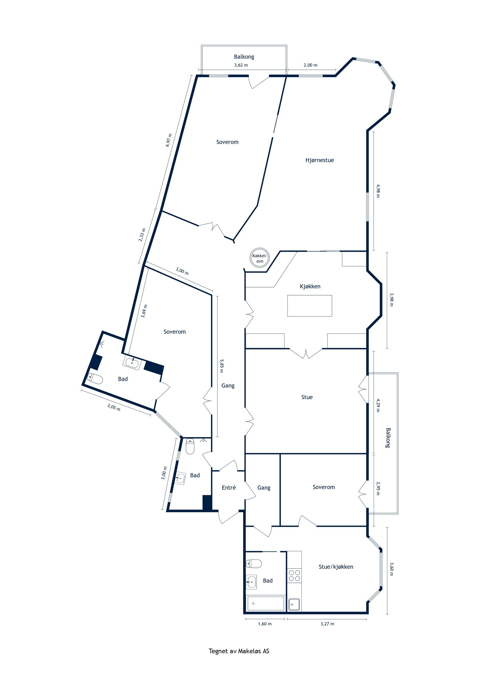 Plantegning. Galleribilde