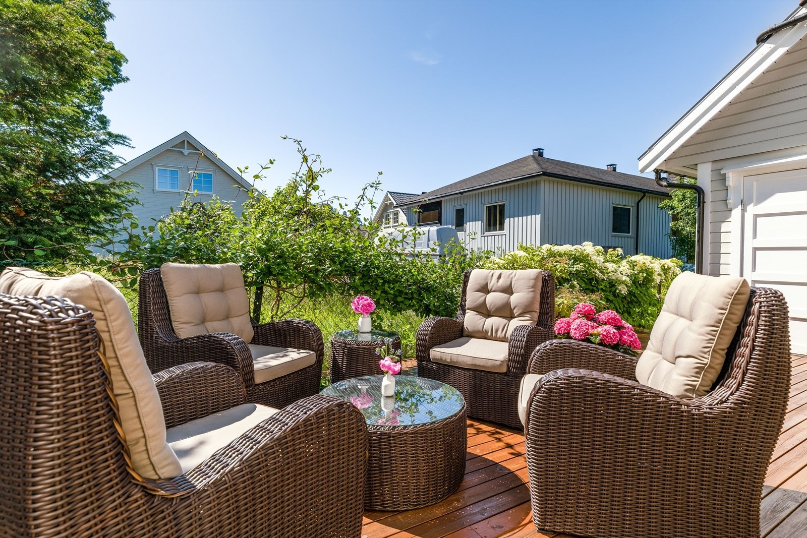 Flotte, vestvendte og usjenerte uteområder Galleribilde