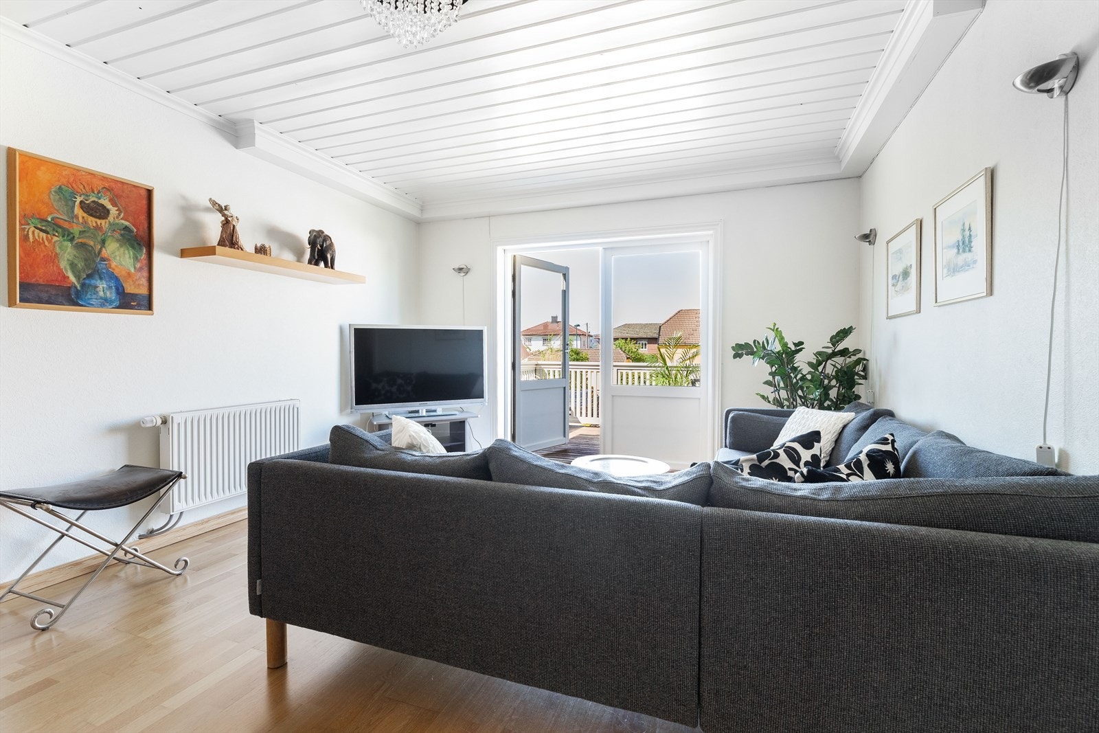 Dette rommet gir ekstra spillerom og privatliv for barnefamilier Galleribilde