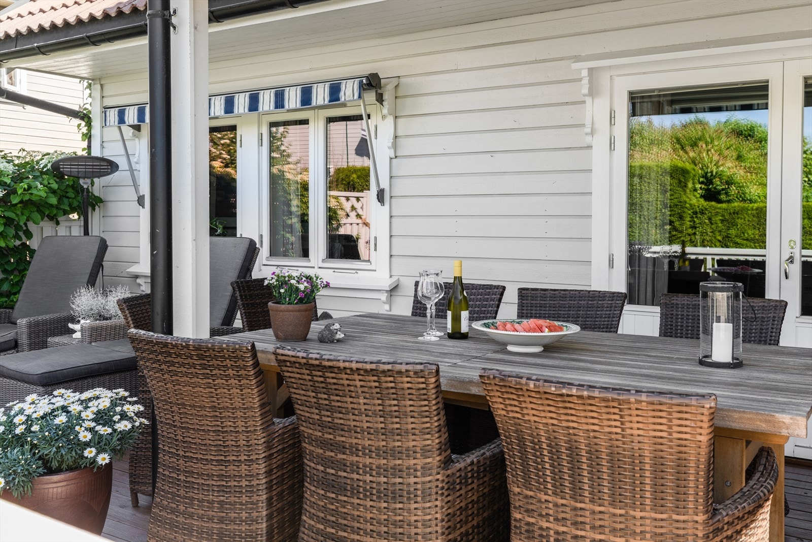 Store terrassearealer mot sør og vest Galleribilde