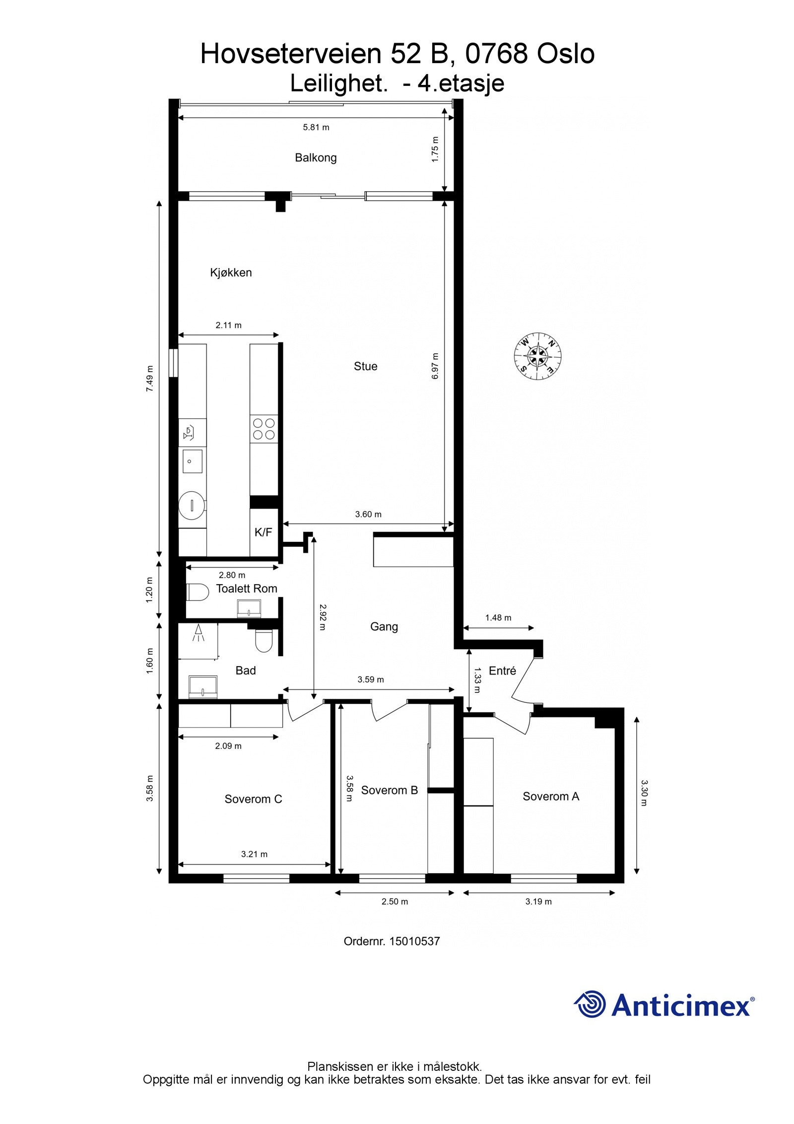 Plantegning. Galleribilde