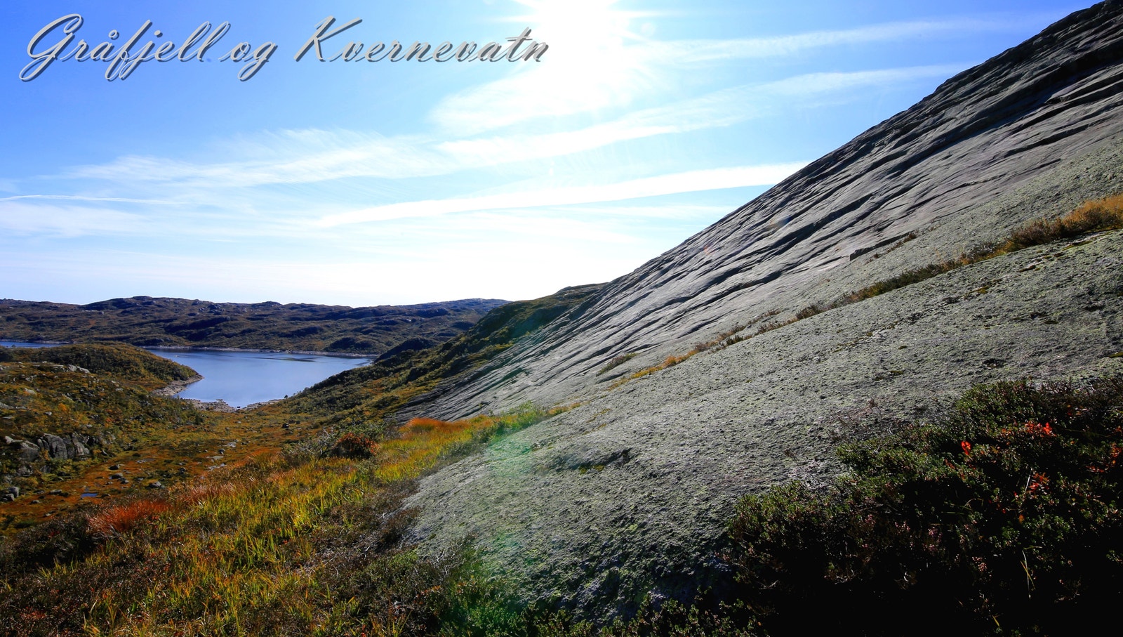 Turpunkt: Gråfjell med Gråfjelldalen (kano over Kvernevatn). Galleribilde