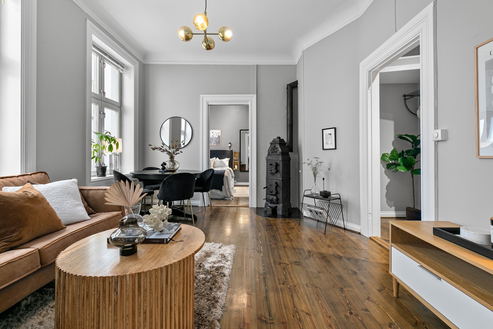 Generøs takhøyde på over 3 meter Galleribilde